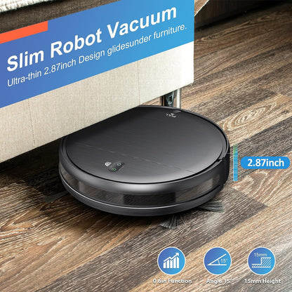 Robot Vacuum Cleaner BR151, 1600Pa Super Suction, APP/Voice Control, Auto and Spot Cleaning