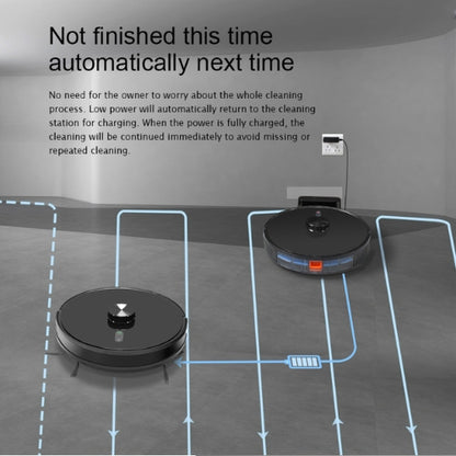 X6 Robot Vacuum Cleaner, 4000Pa Super Suction, APP/Voice Control, Auto and Spot Cleaning