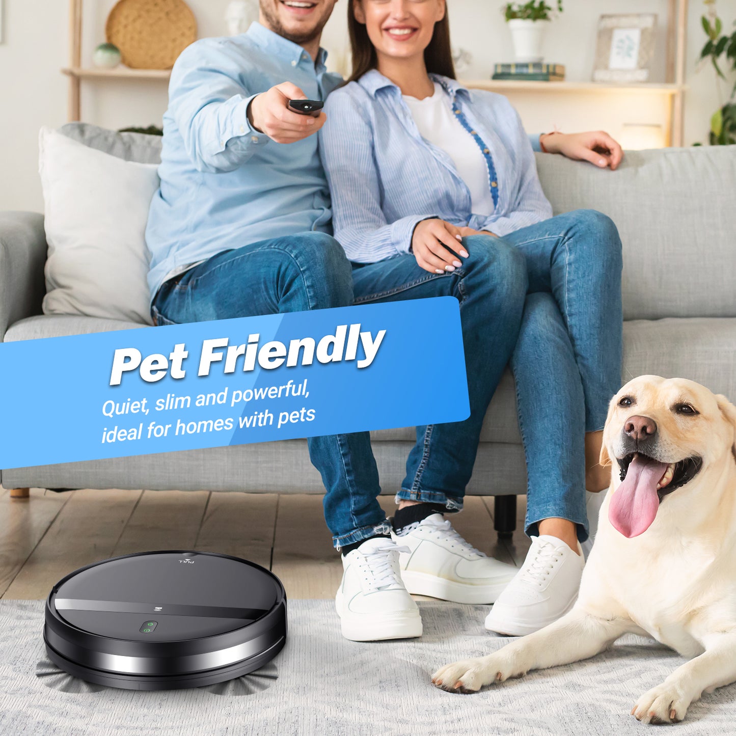 Robot Vacuum Cleaner G20, 1600Pa Super Suction, APP/Voice Control, Auto and Spot Cleaning