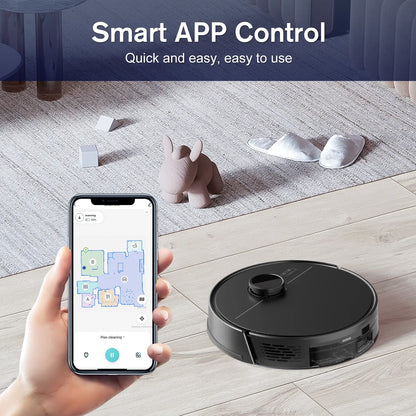 M30+ Robot Vacuum and Mop Combo, 3000Pa Super Suction, APP/Voice Control, Auto and Spot Cleaning